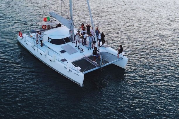 PRIVATE BOAT TOURS: Passeio privado de Catamarã em Setúbal (3h)